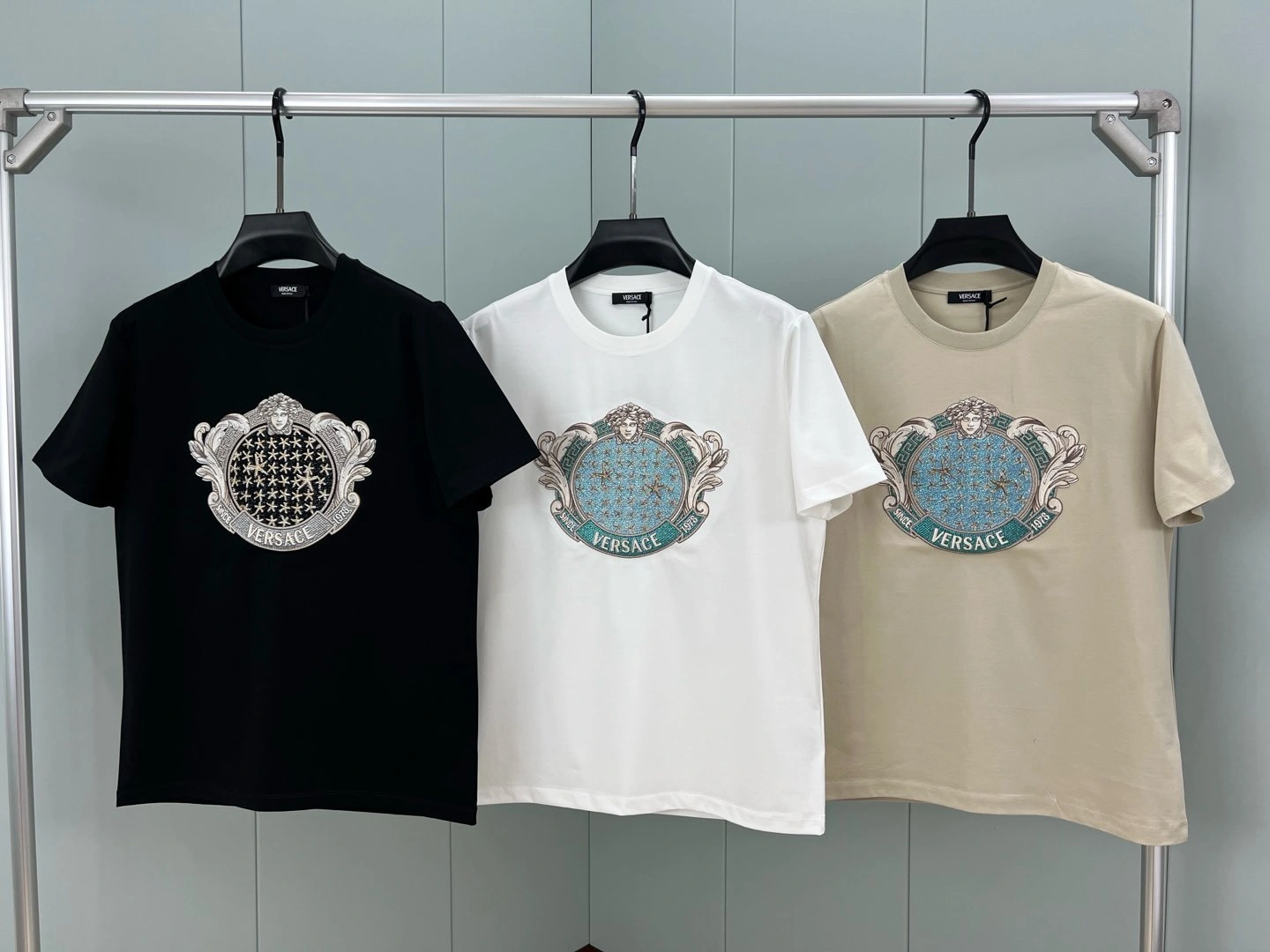 wg.luxury --- V5rs135 Starfish Blason cotton embroidery 3colour item:E-F409B0462-3